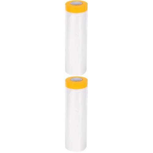 2 Count Insulation Film Reusable Window Kit Door Draft Blocker Installation - Picture 10 of 12