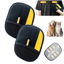 Reusable Static Pet Hair Removal Brush Cat Dog Pet Grooming Gloves Removes Lint