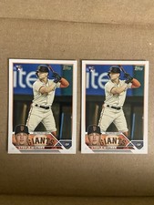 2023 Topps #264 Steele Walker Rookie San Francisco Giants RC Lot Of 2