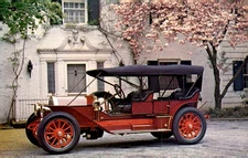 1912 Simplex '50' Toy Tonneau, Long Island Auto Museum Collection Postcard