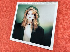 SANDRA – In the Heat of the Night 12“ Vinyl LP Maxi Single. Cut Out.