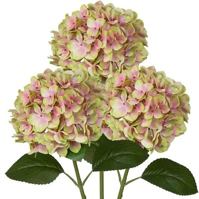 Fake Hydrangeas Real Touch Hydrangea Flowers 26'' Large Artificial Hydrangea F