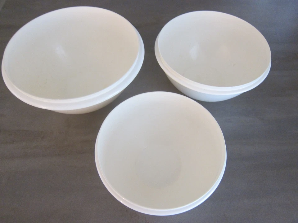 💥💥Tupperware   3 Wunderschüsselsatz Schüsseln TOP Zustand ohne Deckel - Bild 2 von 3