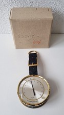 Tolles Leder Thermometer von Goldpfeil - Vint...