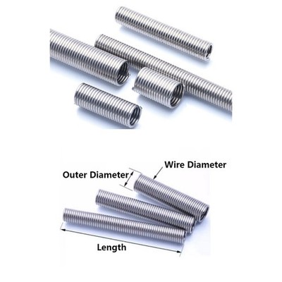 Hookless Tension Extension Spring Stainless Steel Springs Wire Dia - View #7
