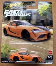 Hot Wheels🧡Premium🧡2025 Fast & Furious 2021 Toyota GR Supra