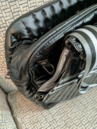 Black Tennis Bag By Think Royln - Picture 8 of 13