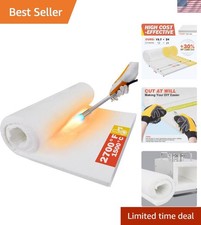 Ceramic Fiber Insulation: 1" Thick 2600F Fireproof Blanket