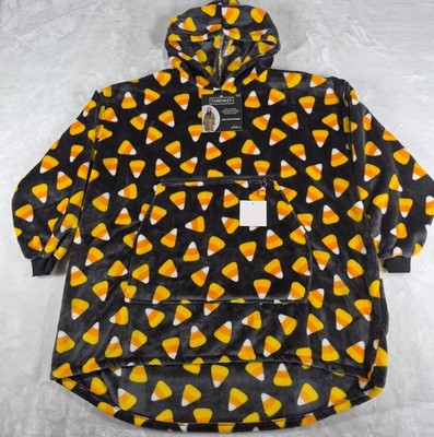 Throwzy By Marlo Lorenz Blanket Pullover Women's One Size Halloween Candy NWT