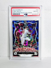 2024 Panini Donruss - Unleashed Coby Mayo #20 Blue Ice /35 (RC) MLB Baltimore