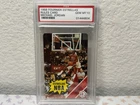 1988 Fournier Estrellas NBA Michael Jordan Rules Card PSA 10 GEM MT