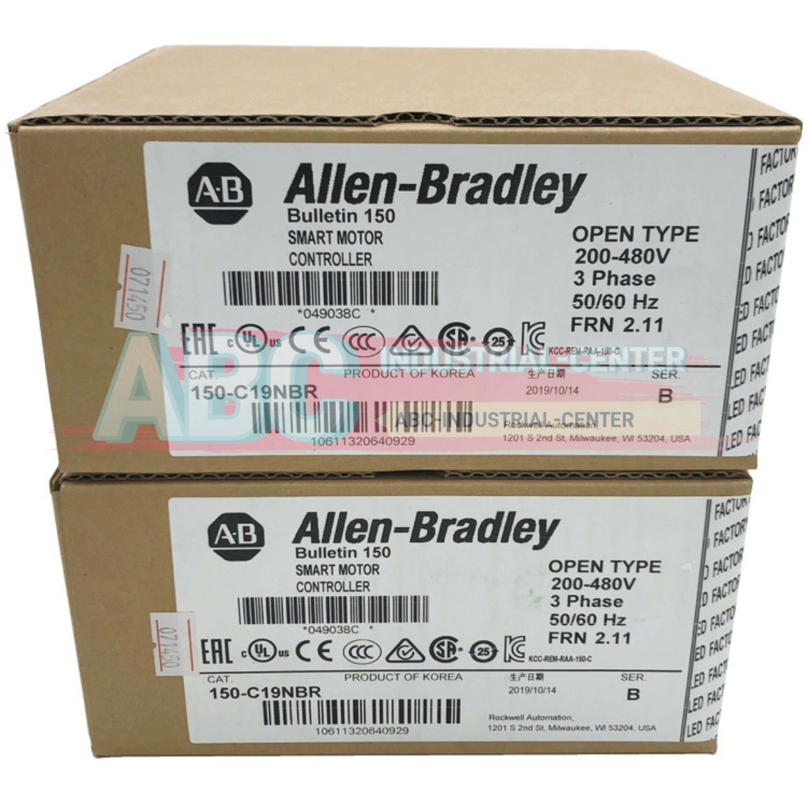 New Brand 150-C19NBR Ser B Smart Motor Controller # 1pcs New In Box