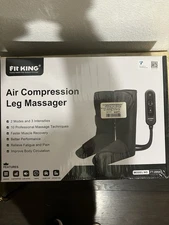 NEW! FIT KING FT-009A Air Compression Leg Massager 2 Modes & 3 Intensities