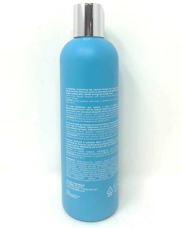 CRACK HAIR FIX Clean & Soaper Shampoo, 10.14 fl oz - Image 2 of 3