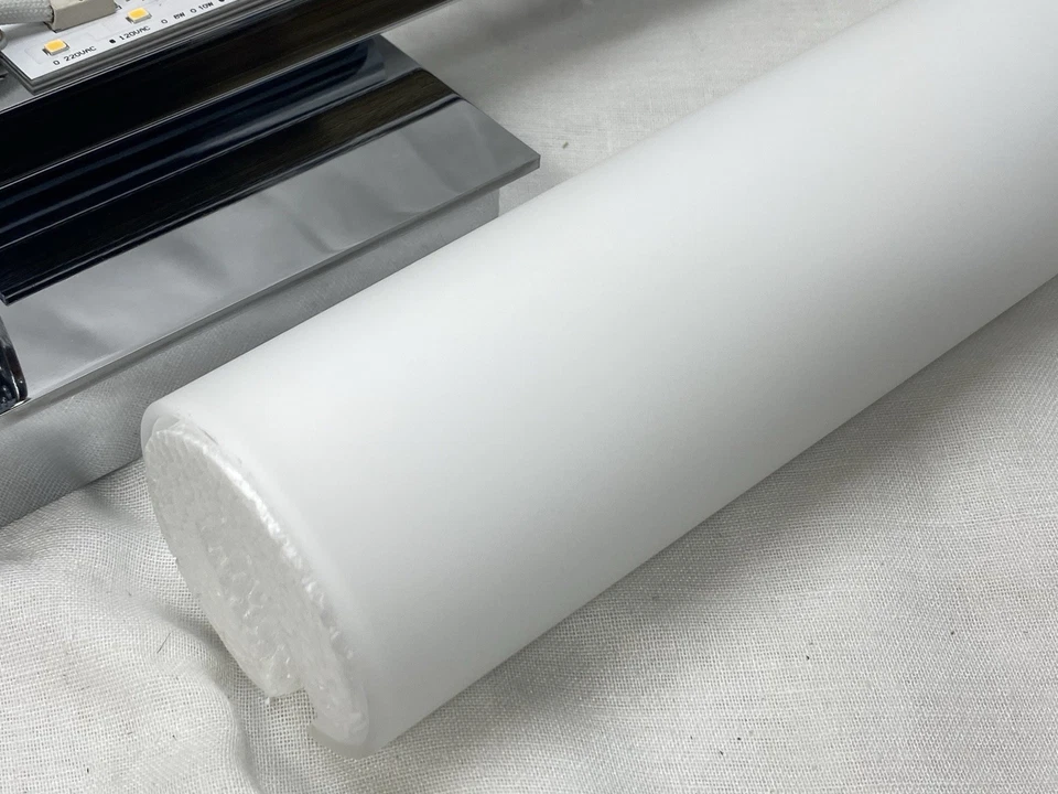 Kovacs Integrated LED Tube 13" Tall Bathroom Sconce Etched Opal Shade P5040-077 - Image 3 of 4