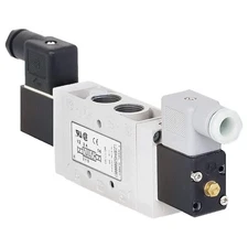 AVENTICS  Solenoid Air Con Valve,Four-Way,150 psi 809G42