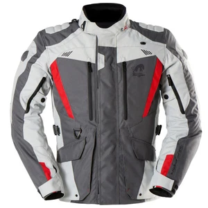 Furygan Apalaches Evo Motorbike Textile Jacket Grey / Pearl / Red