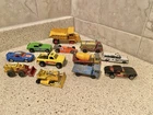 Vintage Lot BEATER Lesney Matchbox Cars Trucks + Gas Station Cars Getty Gulf