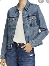 Levi s Denim Jean Jacket Blazer Blue S