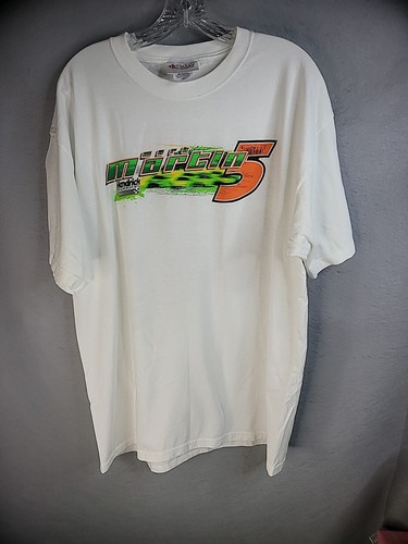 Chase Authentics Mens XL Extra Large T Shirt Top Shirt White Martin Hendrick - Picture 2 of 11