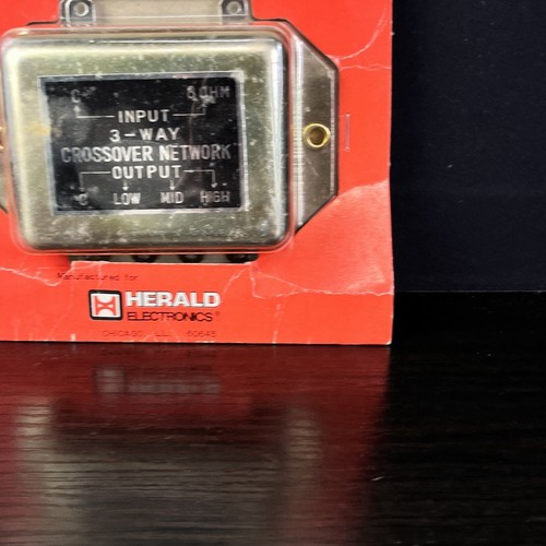 Herald electronics 3-Way Crossover Network 8ohm woofer mid tweeter CN-3A NIB - Picture 6 of 17