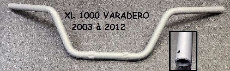 Guidon XL 1000 Varadero en acier renforcé anti-vibrations