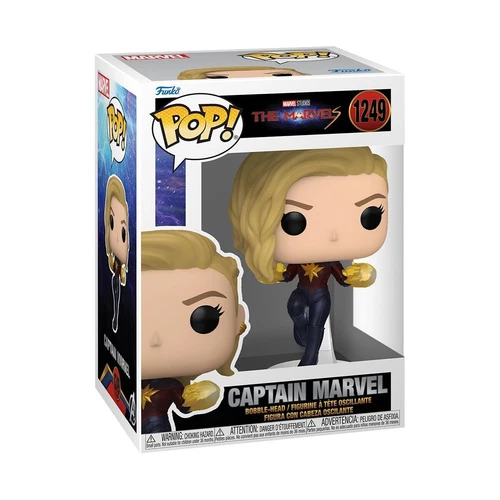 Funko Pop! Movies The Marvels - Captain Marvel Vinyl Figure