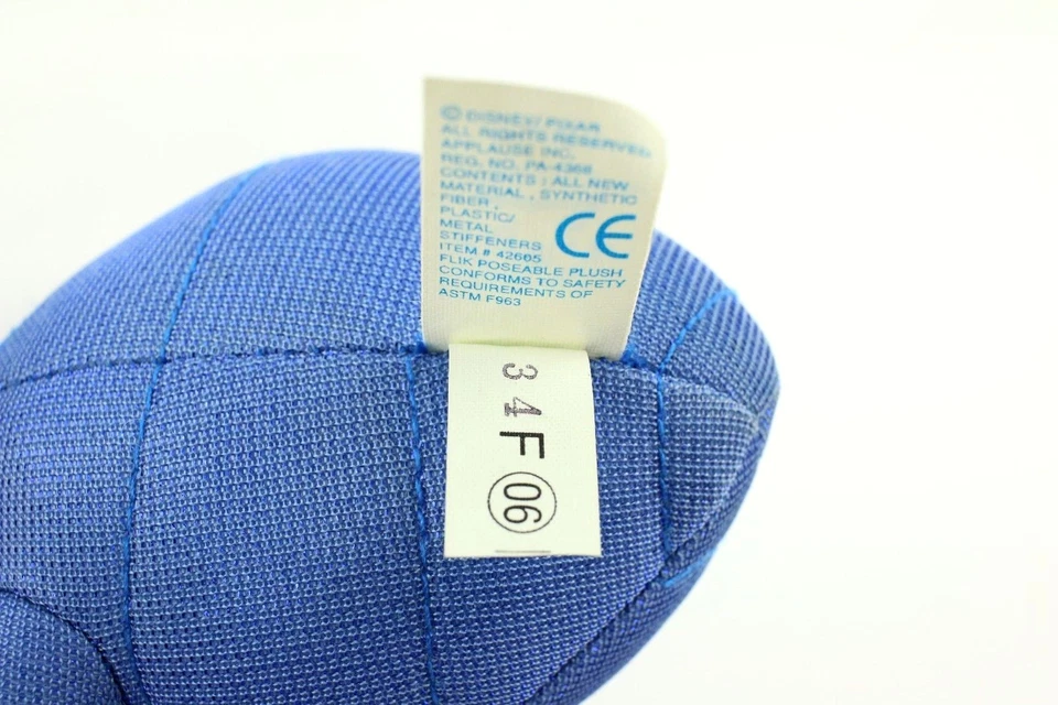 RARO 18" Flik Peluche Aplausos Etiqueta Colgante Disney A Bug's Life Relleno Metálico Foto 4 de 4