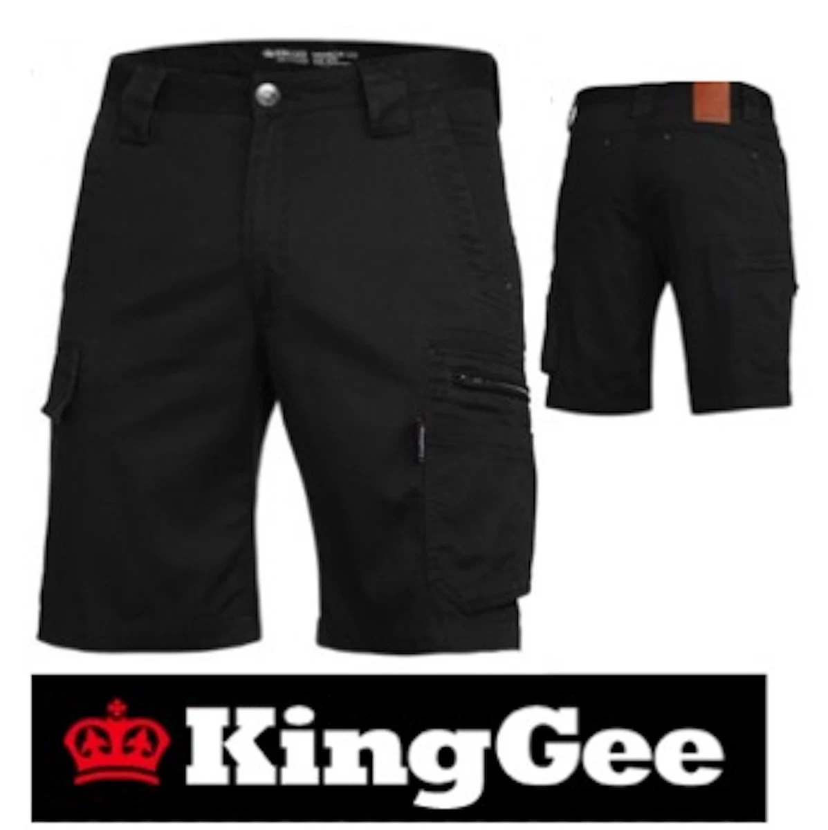 King gee shop narrow leg shorts