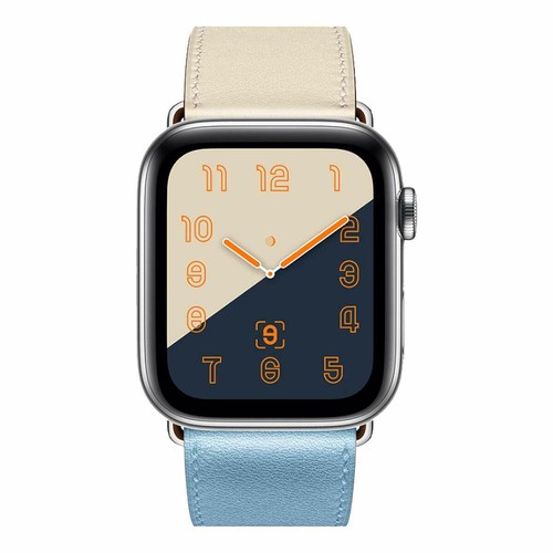 Correa de correa para reloj inteligente de cuero genuino para Apple Watch Series 7 6 5 4 3 2 1 - Imagen 136 de 152
