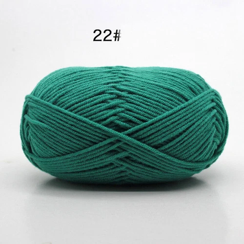 62 Colors Milk Cotton Skeins Hand Knitting Wool Baby Crochet Chunky Yarn 50g - Picture 45 of 87
