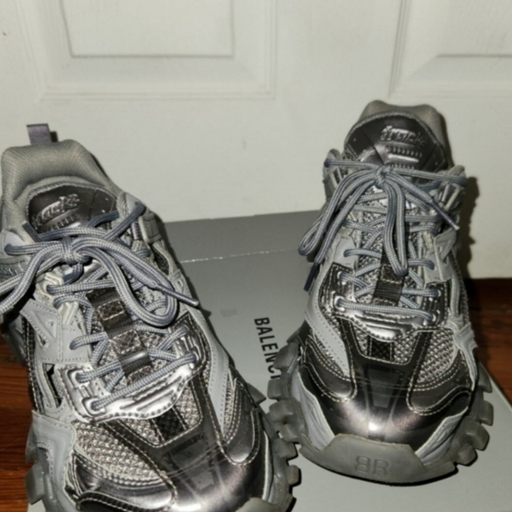 Balenciaga track 2 silver gray EU 38 | eBay