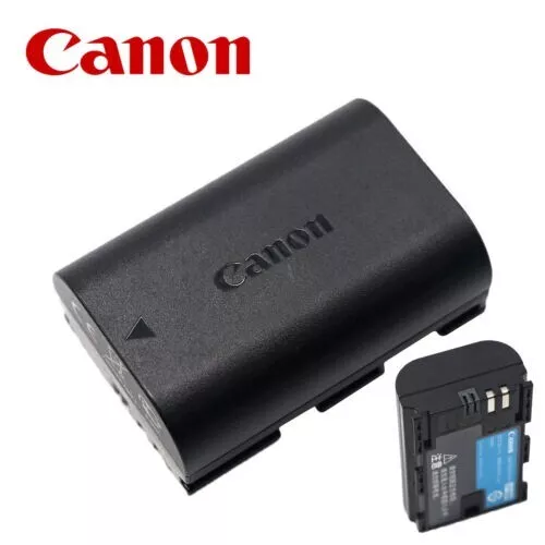 Genuine Original Canon Battery LP E6 For EOS 70D 60D 80D 5D 6D 90D 3347B001