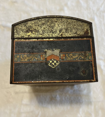 Vintage Whitman’s Prestige Chocolate Hinged Tin Chest Trunk - Picture 3 of 8