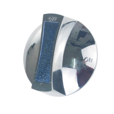 KN22 IMPERIAL 27051 SILBER BLAU CHROM GASVENTIL EIN AUS KNAUF 61mm 9x6mm SCHAFT