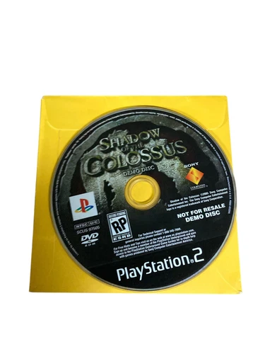 Sony PlayStation 2 PS2 Disc Only TESTED Shadow Of The Colossus Demo Disc