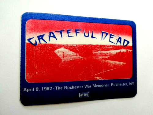 Grateful Dead Backstage Pass New York Rochester NY 4/9/82 4/9/1982 Dead Set Art - Picture 4 of 12