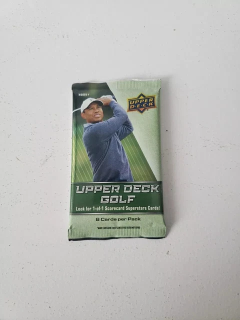 2024 Upper Deck Golf Unopened Hobby Pack 8 Cards