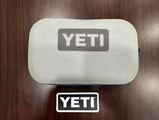 YETI Original FIRST GEN Zipper Sidekick Pouch - Fog Gray / Tahoe Blue - RARE