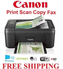 NEW Canon PIXMA TR4722 (4520) Wireless Printer-All-In-One-Scan Copy-Fax-Auto Set