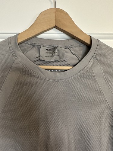 Athleta Trophy Langarmshirt grau - Größe S - Nylon Laser Cut - Bild 6 von 6