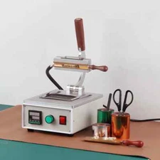 90ZM Hot Stamping machine Leather Copper Letter LOGO Trademark Marking Embossing