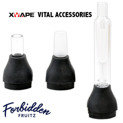 XVAPE Vital Portable Vape Accessories Glass Mouthpiece Water Adapter  Bubbler