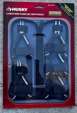 HUSKY 5 Piece Mini Pliers Set with Case - 5 different pliers - NEW