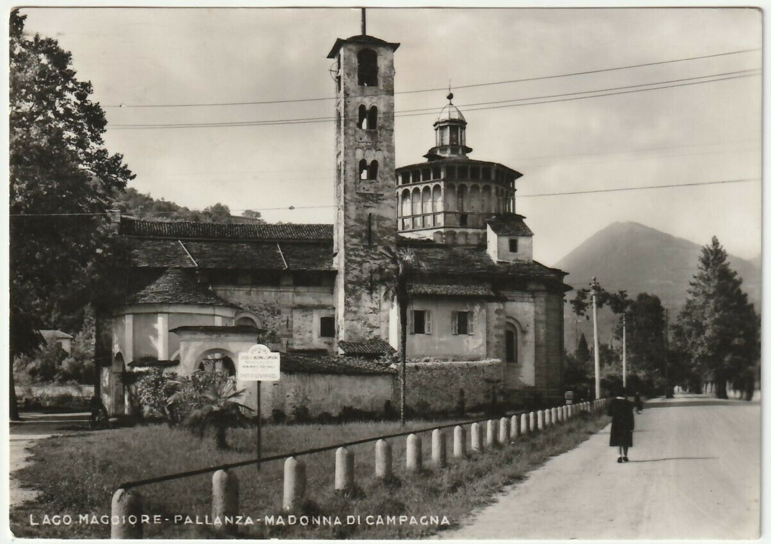 PALLANZA - VERBANIA - MADONNA DI CAMPAGNA - VIAGG. 1950 -36804-