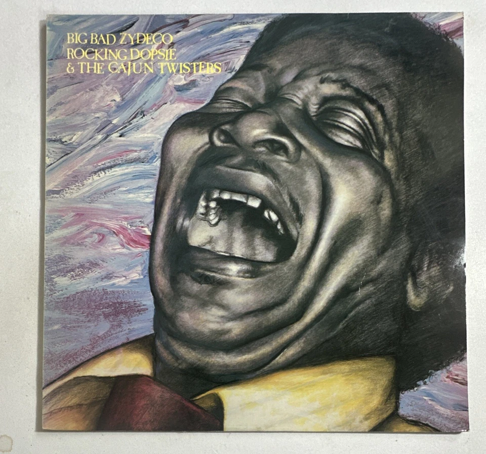 Big Bad Zydeco Rocking Dopsie & The Cajun Twisters Vinyl LP Record EX / EX - Image 2 of 4