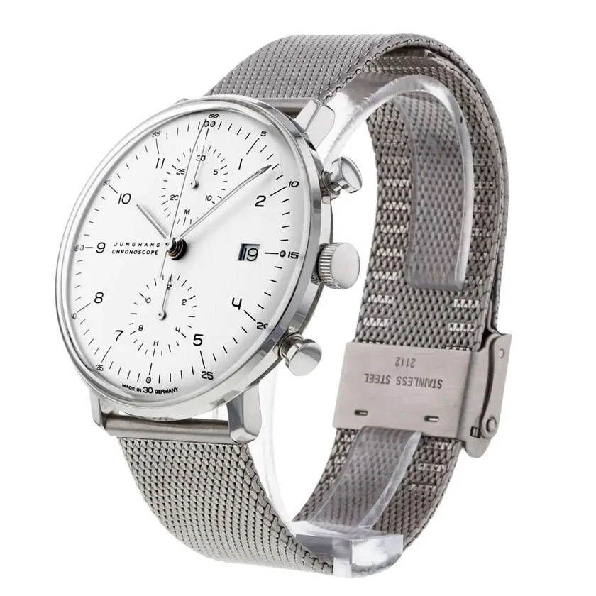 Junghans Max Bill Chronoscope 027 4003.46 Automatic SAPPHIRE