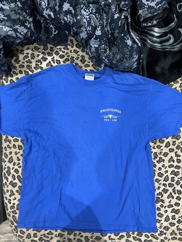 VFA-136 Knighthawks Fighter/Attack Squadron Blue Shirt
