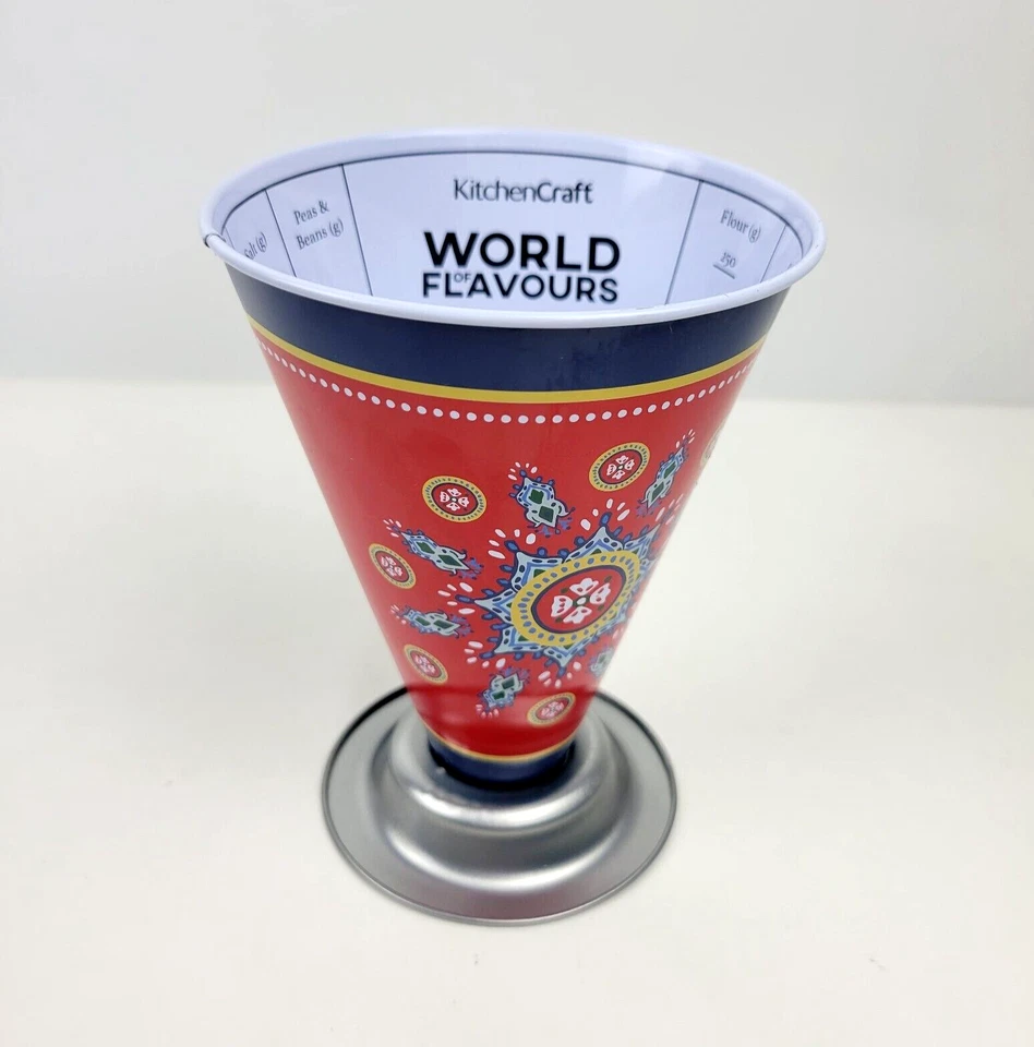 KitchenCraft World Of Flavors Taza Medida Seca Acero Inoxidable Metal Foto 2 de 4