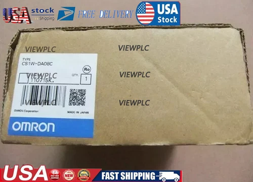 New Omron CS1W-DA08C Analog Output Module CS1WDA08C Expedited Shipping